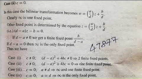 Complex Analysis   Fixed Points