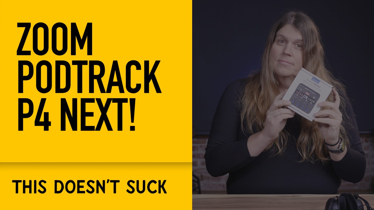 Best Portable Podcast Recorder? Zoom PodTrack P4 Next Review + 4-Mic Shootout (P2 vs P4 Next)