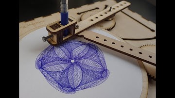 Cycloid Drawing Machine Higher dimension DuoGraph