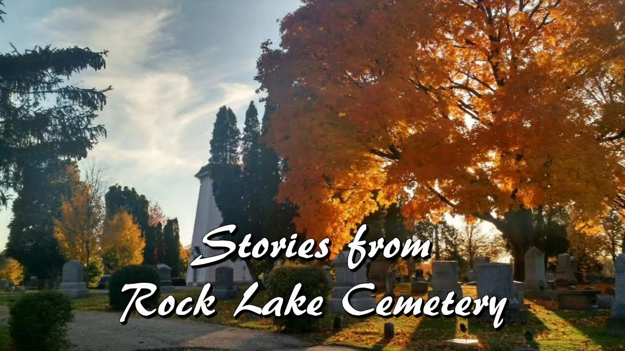 Stories from Rock Lake Cemetery 2019 Cemetery Walk YouTube