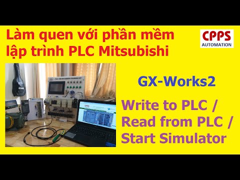 Làm quen với phần mềm lập trình PLC Mitsubishi GX-Works2 | CPPS Automation