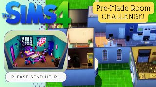 PRE-MADE ROOMS ONLY The Sims 4: Build Challenge