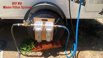 DIY Portable RV Water Filtration System. Save $