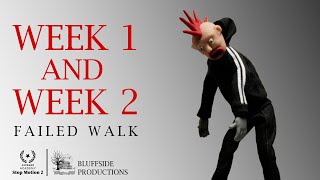 Failed Walk Cycle | Stop Motion 02 | Week 02 | Aardman Academy | Dismasted & Adrift