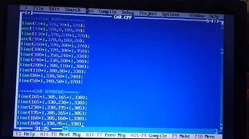Moving a car using C++(computer graphics)!