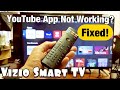 YouTube App Not Working on Vizio Smart TV? FIXED!