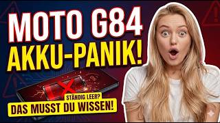 Moto G84 Akku Probleme ⚡ Warum schaltet sich das Handy plötzlich aus?