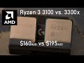 AMD Ryzen 3100 or 3300x for your next budget build? | TechManPat