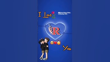 #R❣️ Letter Name Status❤️||Name art Video😍||Whatsapp status💘||2023#art@sunnystatusvideo6345