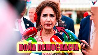 MARÍA JESÚS MONTERO SE ENFADA CON LAS ENCUESTAS