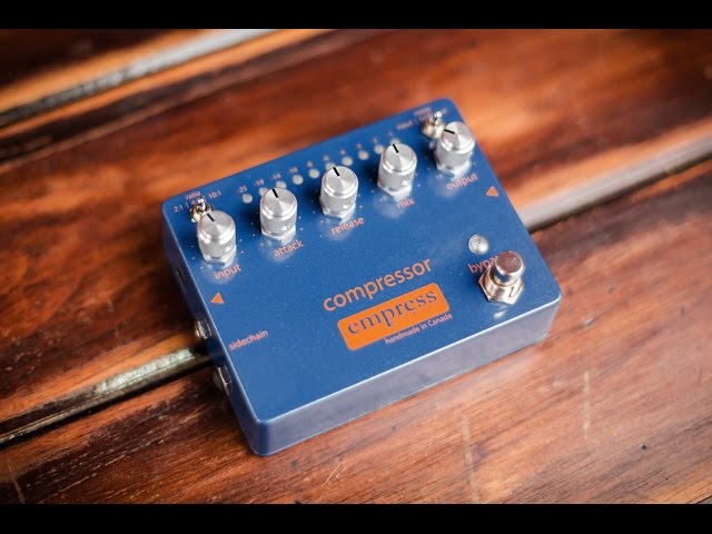 Empress Effects Compressor - DEMO - YouTube