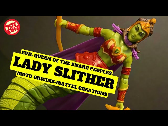 Masters of the Universe Origins Lady Slither Action Figure – Mattel  Creations
