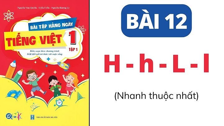 Bài tập nối từ ghép từ lớp 1