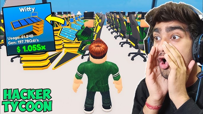 BECOMING NUMBER 1 HACKER IN THE WORLD IN ROBLOX HACKER TYCOON