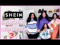 SHEIN Plus-size Sweaters for the Winter| Plus Size Sweater Haul| They only go up to a 3x?!