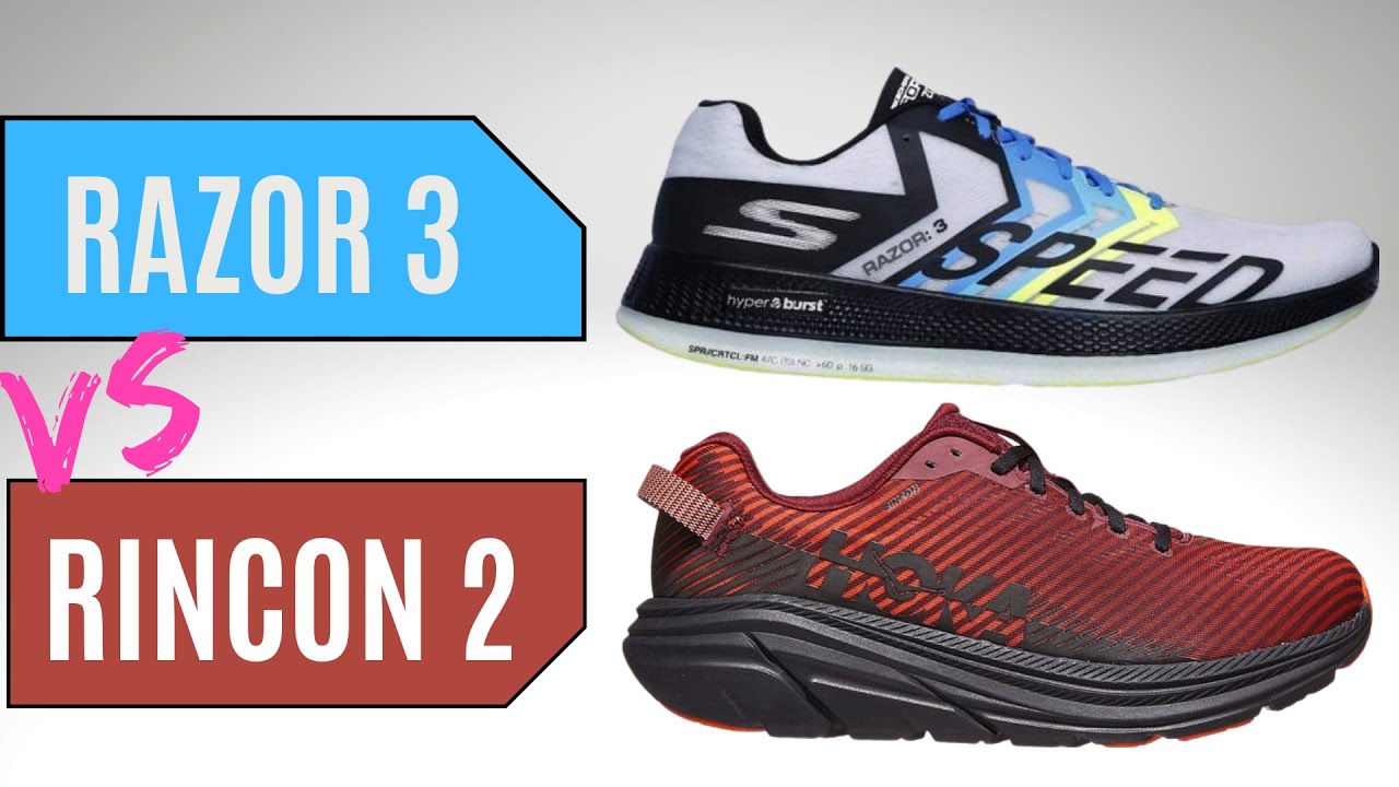 One One Rincon 2 Vs Skechers Gorun Razor 3 Hyper - YouTube