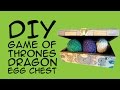 DIY Game of Thrones Dragons Egg Chest: for GOT fans - A GeekyMcFangirl Tutorial