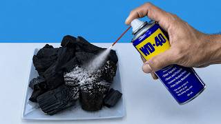 Spray WD-40 on Charcoal and Create a Million-Dollar Mix! Every Home Needs This, but Nobody Makes It