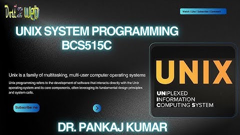 UNIX System Programming + Shell Scripting Basics 📜 | Complete Beginner Tutorial |  VTU | BCS515C
