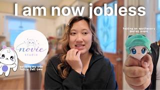I got laid off | focusing on my business & apothecary diaries event prep