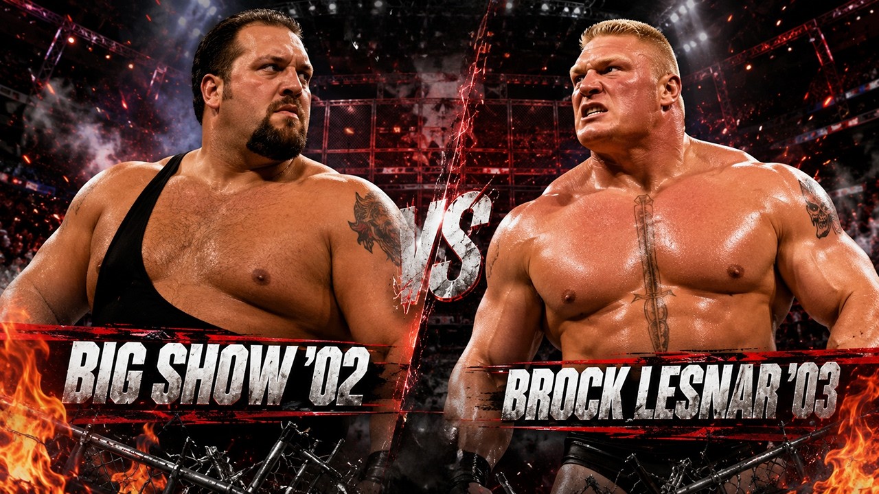 WWE BIG SHOW VS BROCK LESNAR FULL MATCH - YouTube