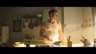 Benjamin Dex Poindexter getting ready in the morning in Daredevil Born Again Season 2