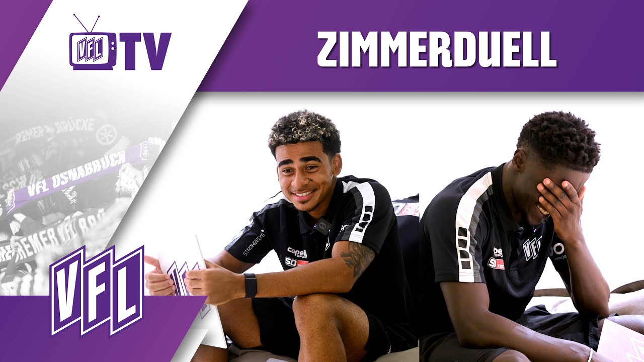 JODALAHIHI! Zimmerduell mit Kevin Wiethaup & Isy Badjie | VfL Osnabrück