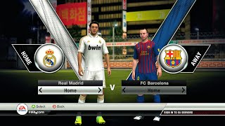 FIFA 12 in 2023 - Real Madrid vs Barcelona | Xbox 360 Gameplay