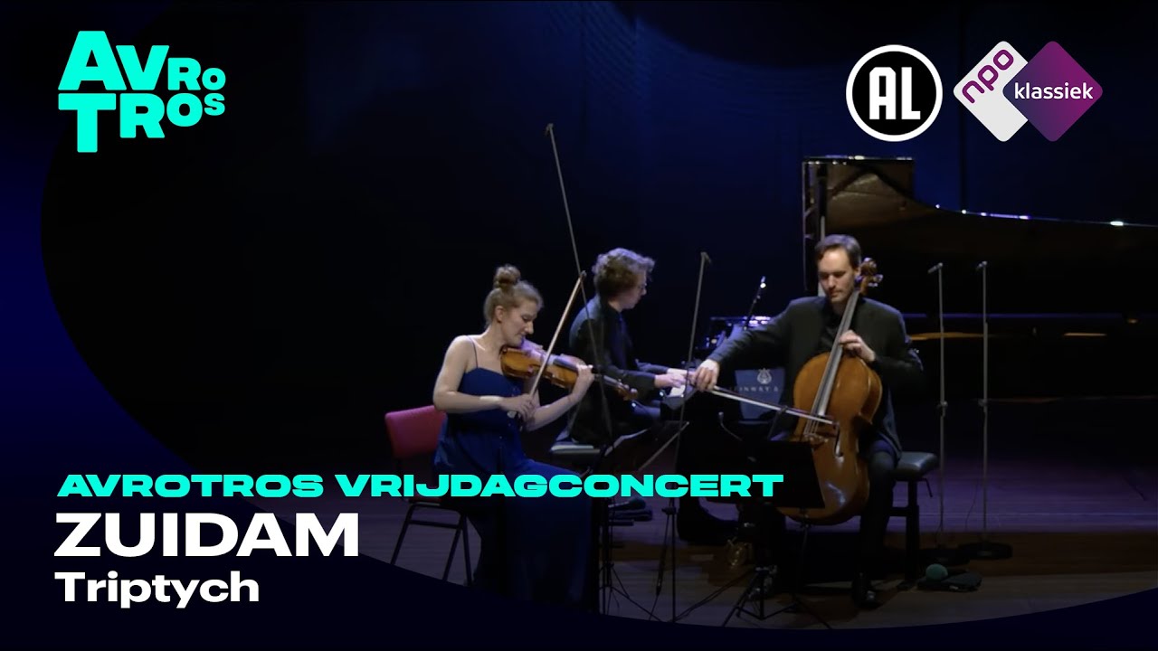 Zuidam: Triptych (World Premiere) - Van Baerle Trio - Live Concert HD