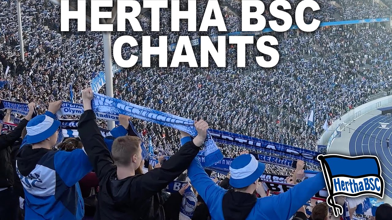 Los mejores cánticos del Hertha BSC con letra | Ostekurve 📢
