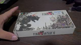 ハードオフでスーパーファミコンソフトファイナルファンタジー6を購入したので開封してみます。[SFC　FF6]