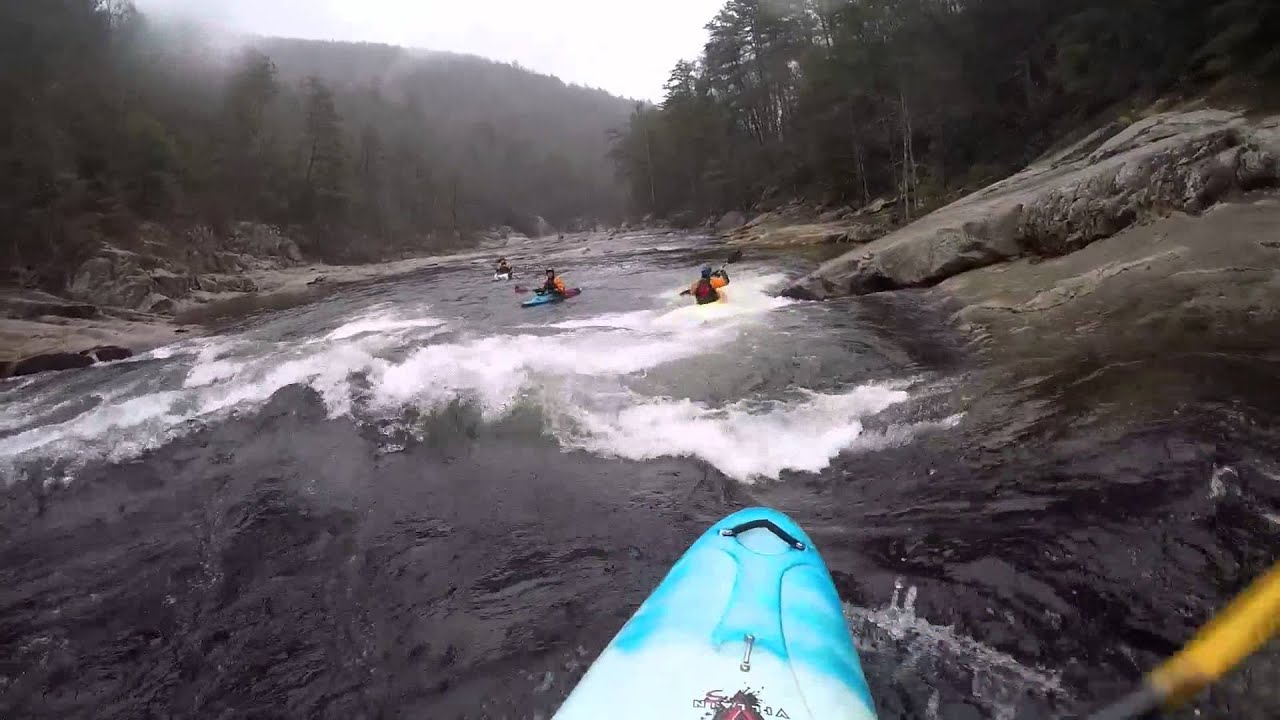 Kayaking the Wilson Creek NC at 6 YouTube