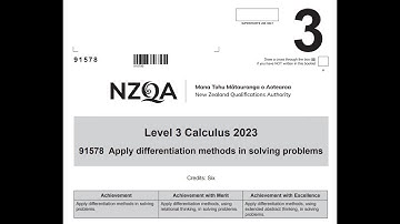 2023 NCEA Level 3 Differentiation Full Walkthrough/Speedrun