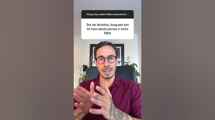 3 meses de término, ainda sinto falta...
