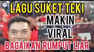 LAGU WAJIB PARTAI PDIP, SUKET TEKI SINDIRAN UNTUK KELUARGA JOKOWIDODO