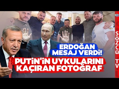 Zelenski 'Azov' Fotoğrafıyla Putin ile Erdoğan'ın Arasını Bozdu! Putin'i Çıldırtan Kare