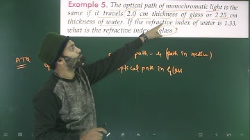 Ex-5 of wave optics numericals based on reflection,refraction of light & refractive index /SL Arora