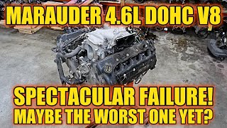 Mercury Marauder 4.6L Teardown. HOW DOES THIS EVEN HAPPEN Worst Blown Engine Yet