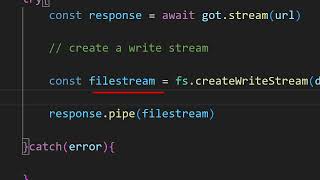 Node.js Example to Stream and Download Image and GIF Files From URL Using GOT Http Client