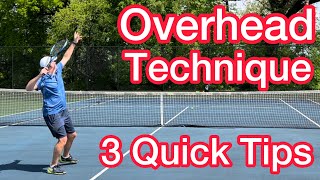 Easy Tips For Fast Overhead Improvement (Win More Tennis Matches)