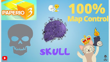 Paper.io 3D - Skull 100% - Map Control - Android Gameplay FHD #76
