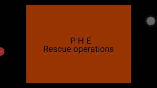 RESCUE OPERATIONS