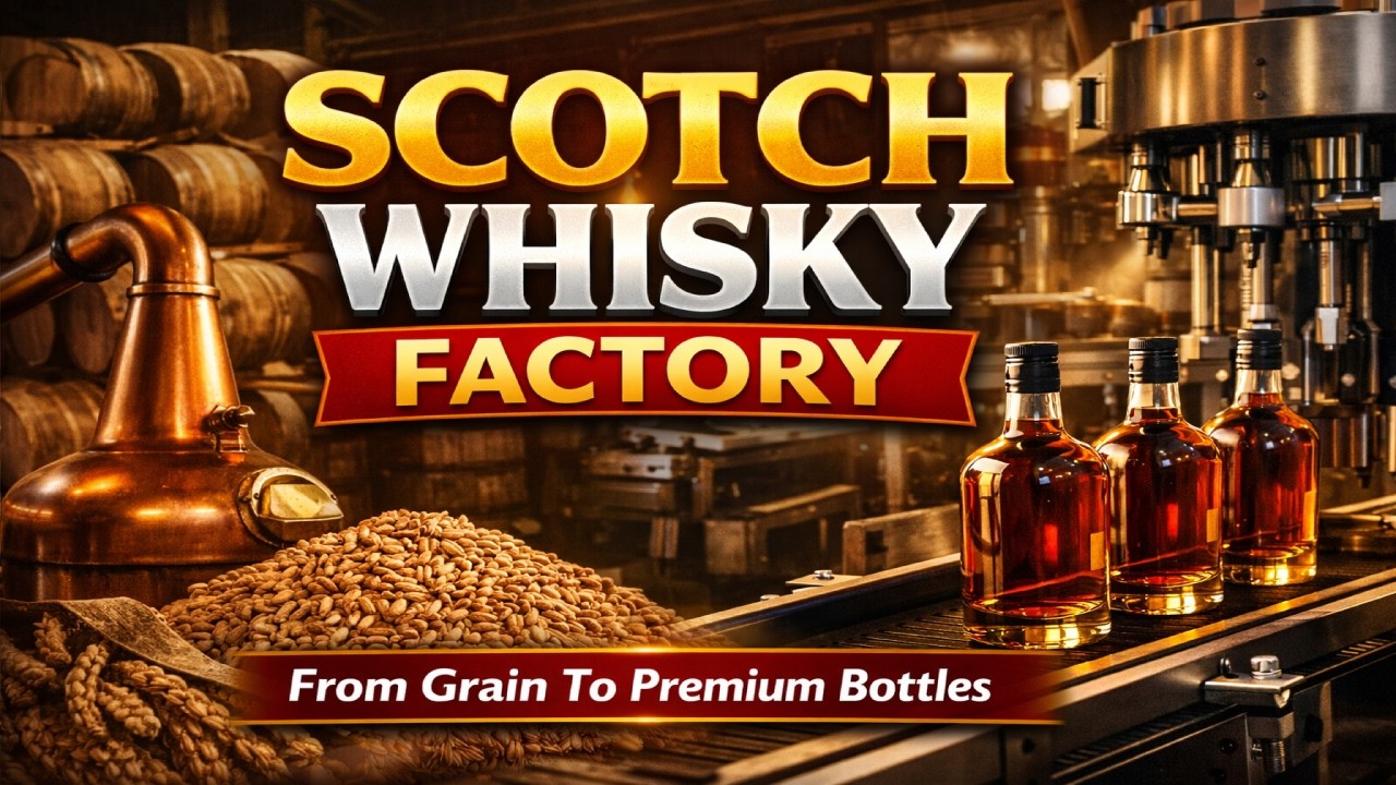 How Scotch Whisky Is Made From Grain To Premium Bottles