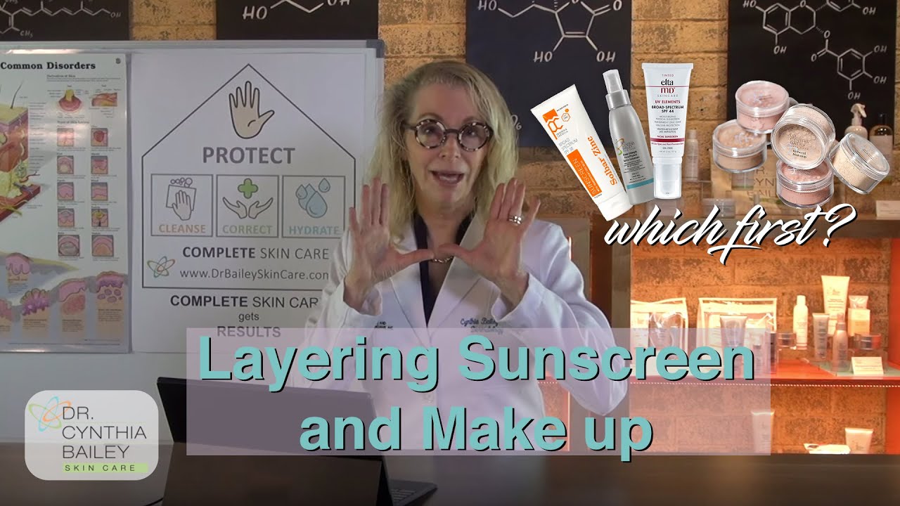 How to Layer Sunscreen and Makeup Which Goes First? [Dermatologist's