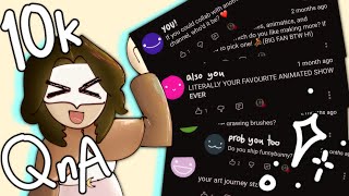 answering YOUR questions || yap and draw with me