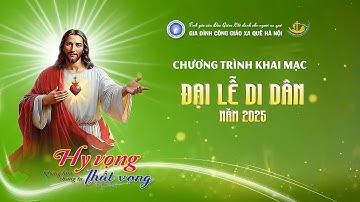 TRỰC TIẾP: RƯỚC KIỆU & THÁNH LỄ TẠ ƠN ĐẠI LỄ DI DÂN 2025