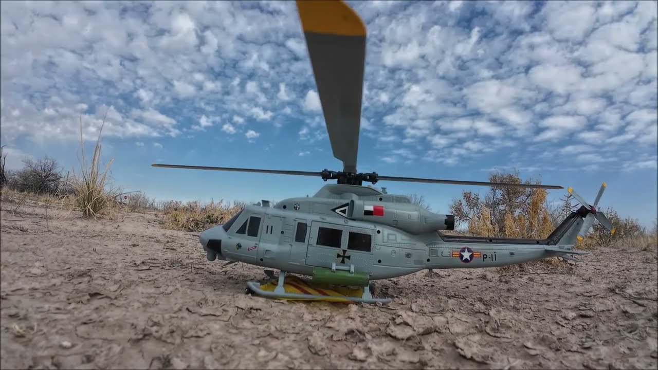 Tàu Bay Lên Thẳng.   Bell UH-1Y Venom. Goosky E2  UH-1Y, GPS, RC Helicopter.