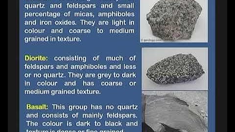 Soil Formation, Soil Forming Rocks  & Minerals