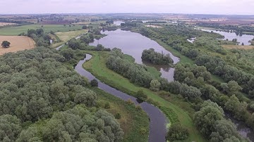 Dji phantom 3 std - over the river before crashing into a tree (part 1)