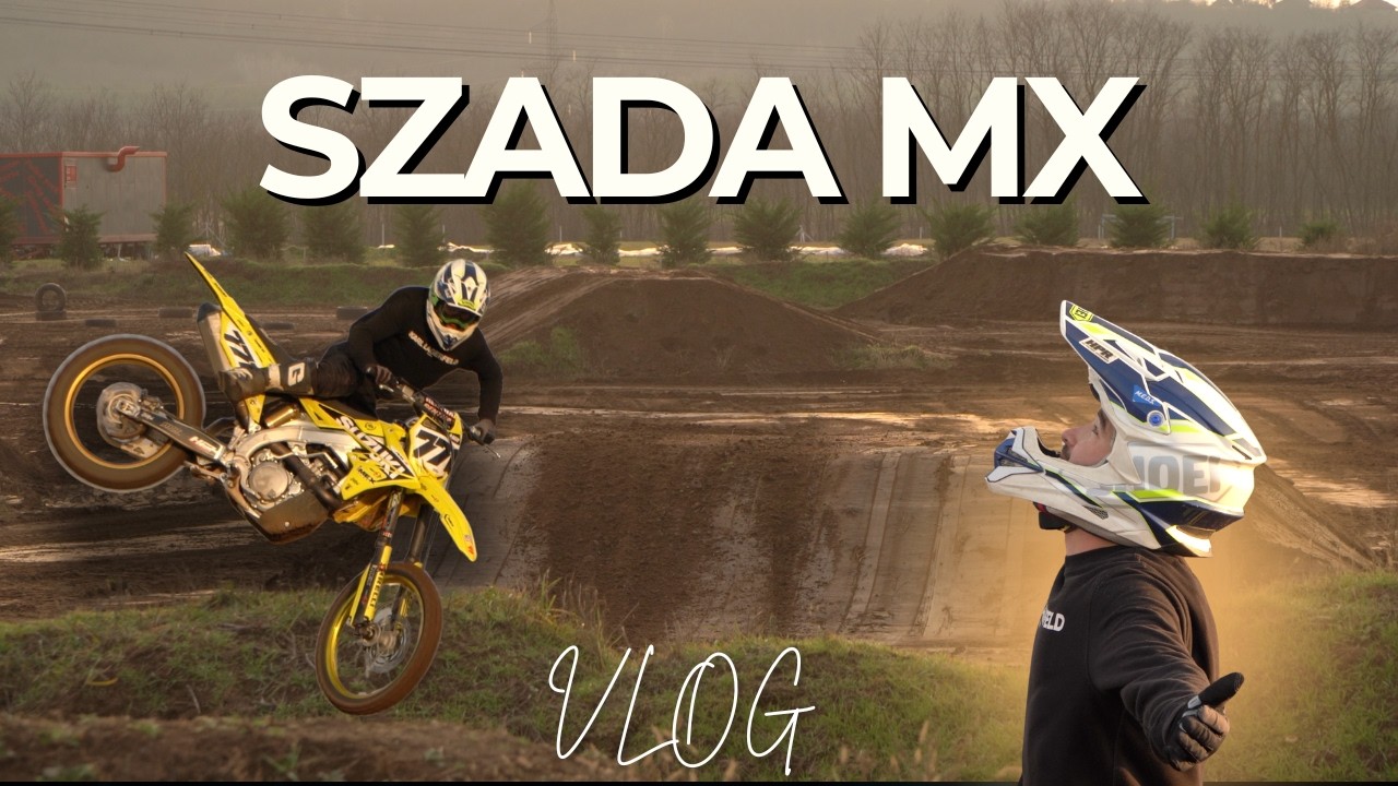 VLOG 46 | ÍGY ÉPÍTS MOTOCROSS PÁLYÁT EGY HÉT ALATT 🔥 - Köszönet Mindenkinek 🙏 Szada MX pálya 💥